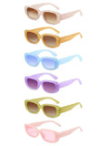 90s Jelly Rectangle Sunglasses – Set of 6