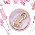 Rose Gold Bachelorette Party Plates – 10 Pack