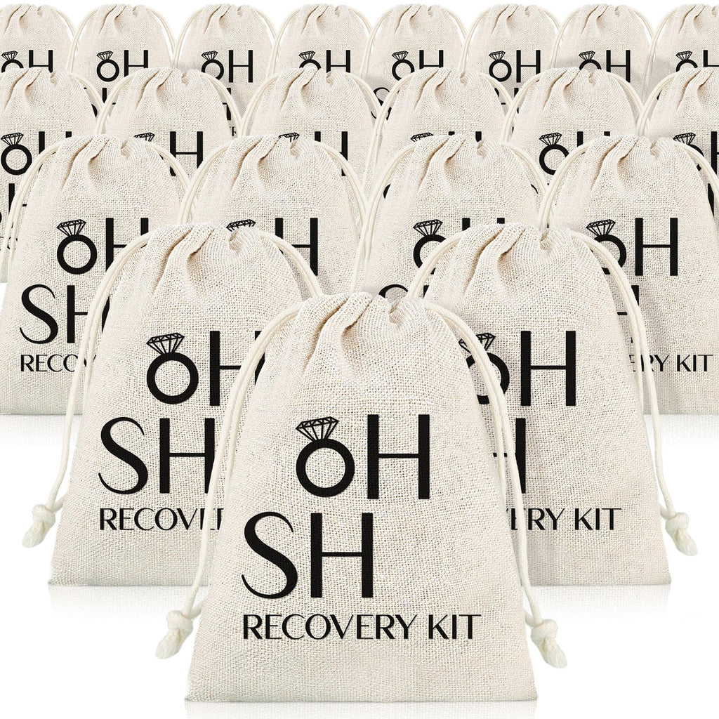 Hangover Kit Drawstring Bags – 20 Pack