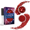 Heart Body Glitter Kit – Red