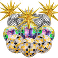 Disco Ball Balloons – 12 Pack, 22 in