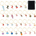 Beach Wine Glass Charms – 30 Charms