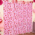 Red & Pink Foil Fringe Curtains – 2 Pack