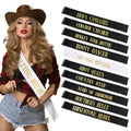 Last Rodeo Bachelorette Sashes – Set of 10