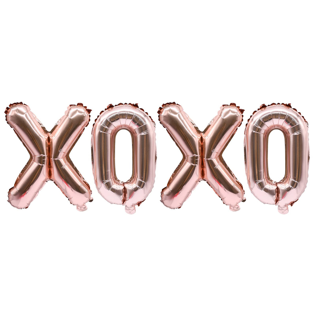 XOXO Rose Gold Letter Balloons – 16 in