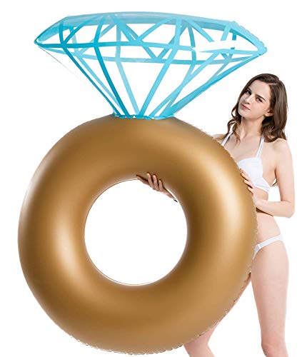 Giant Diamond Ring Pool Float
