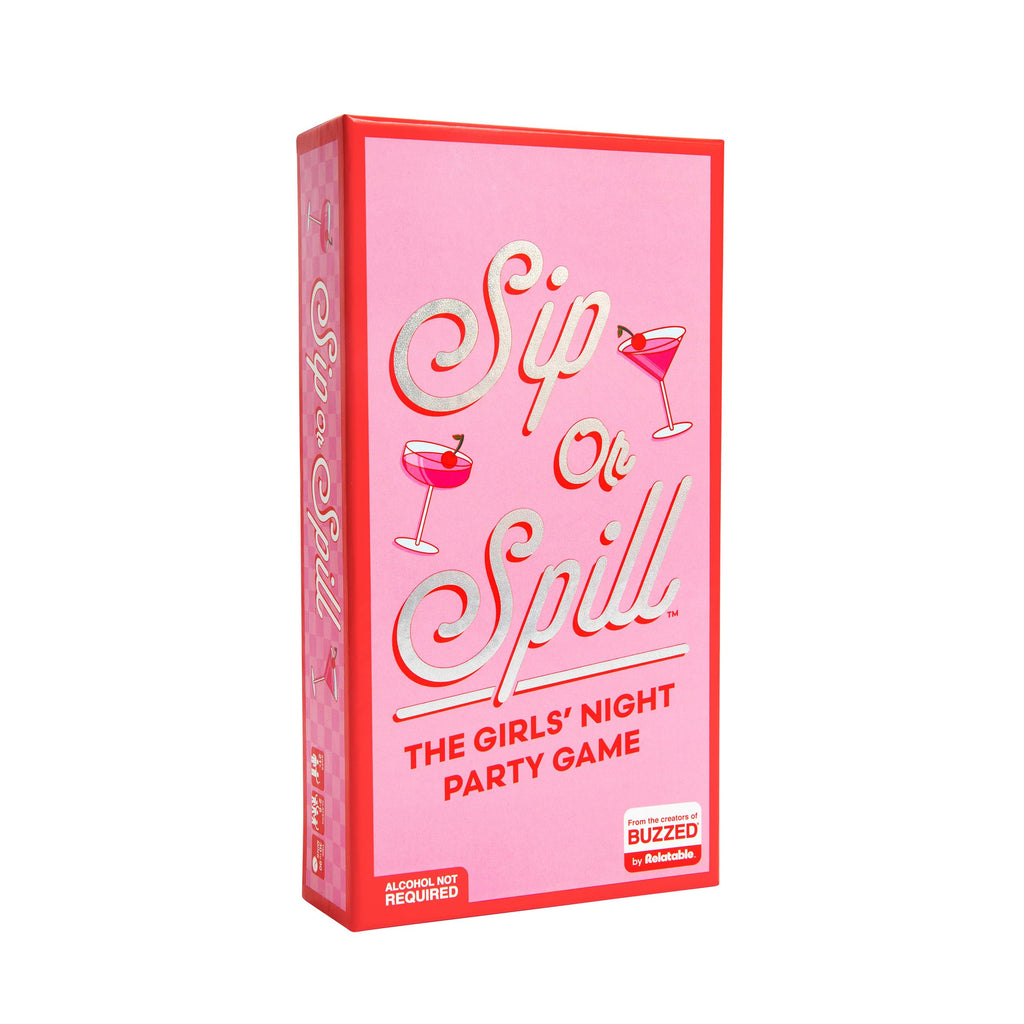 Sip or Spill – Girls' Night Party Game