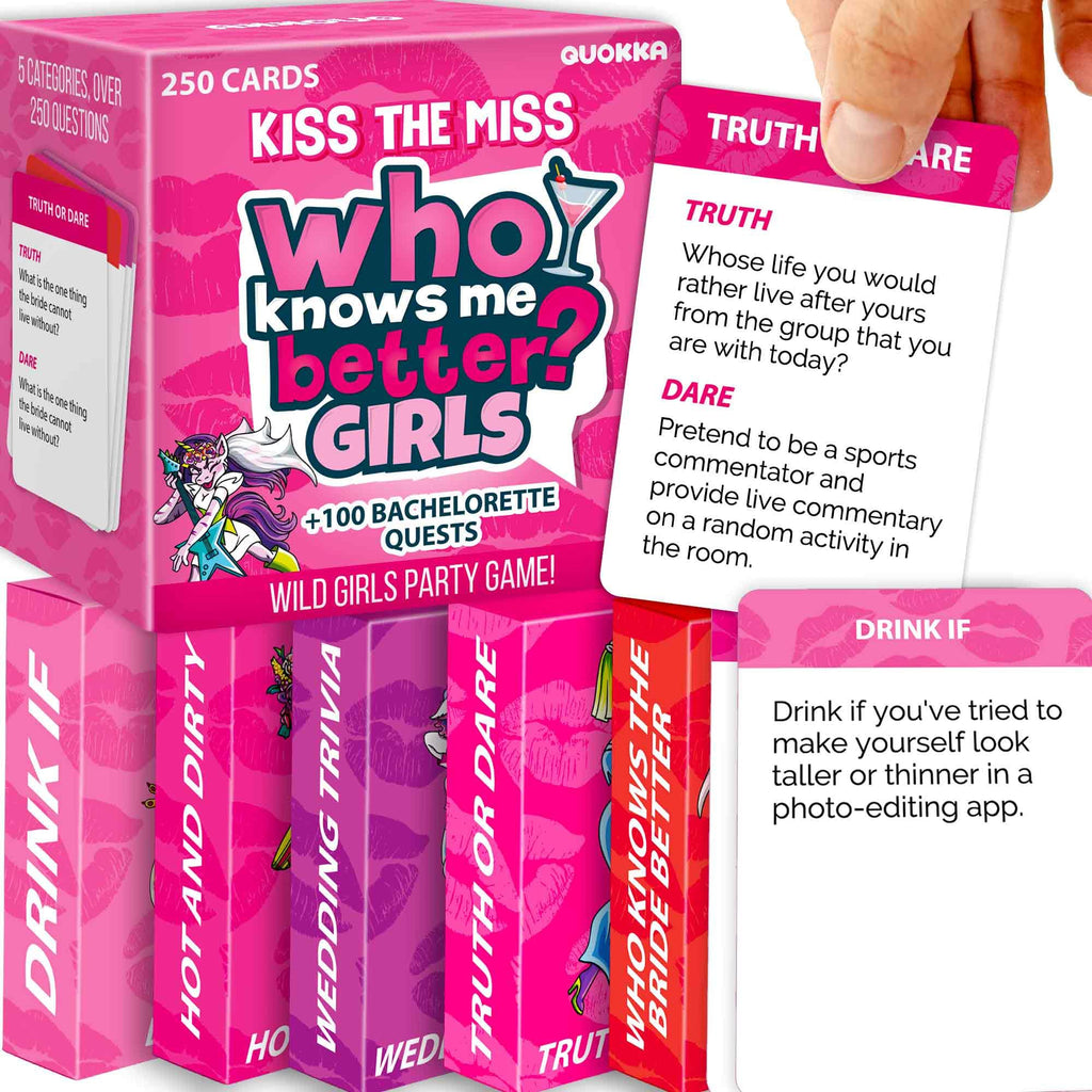 Bachelorette Party Card Game – 250 Cards