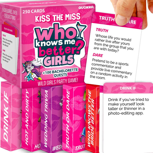 Bachelorette Party Card Game – 250 Cards
