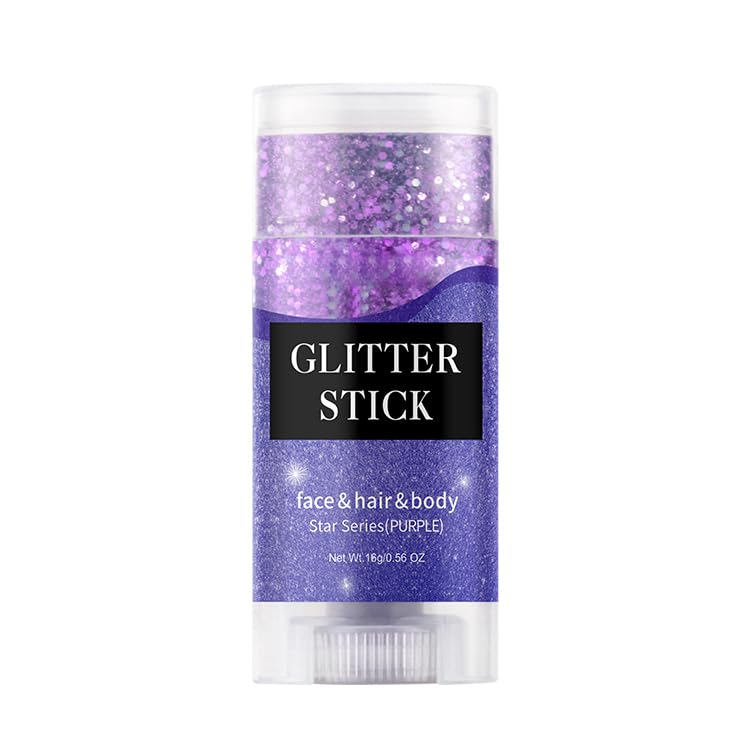 Chunky Glitter Stick – Purple